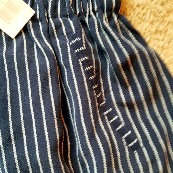 Joie Wendolyn 100% silk striped drawstring skirt size XS New With Tags - Picture 7 of 10